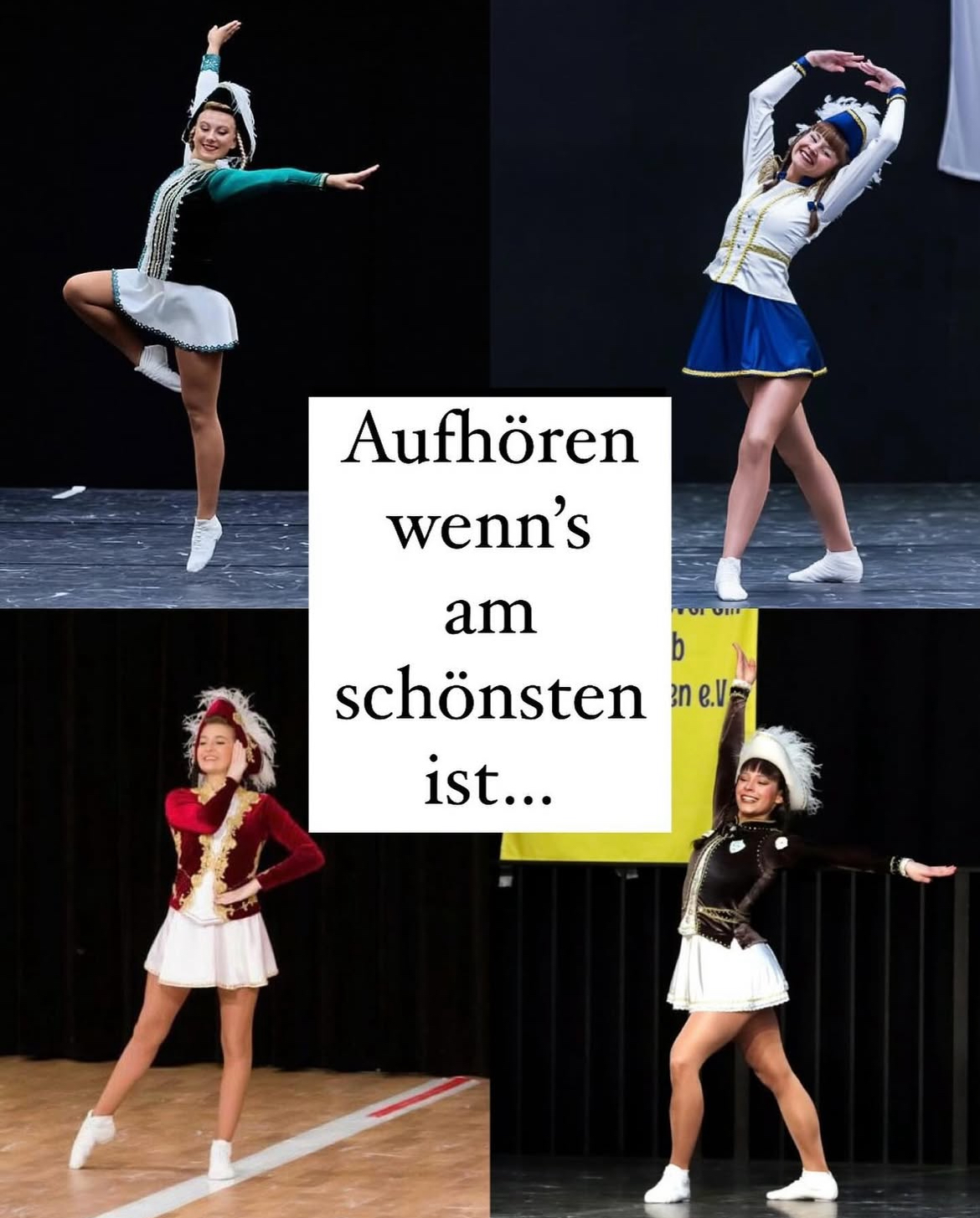 Aufhören wenn’s am schönsten ist…